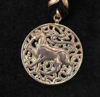 Silver Tiger Medallion 
